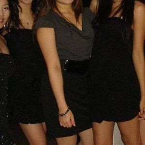 Express Grey and Black Dress